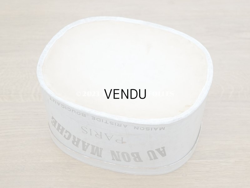 画像8: 19世紀末 アンティーク　ハットボックス　- AU BON MARCHE -