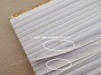 画像3: アンティーク  リボン刺繍 & ロココトリム用 シルク製 リボン 5m 極細3mm幅 グレイッシュパープル (3)