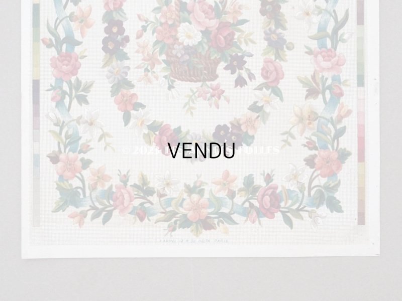 画像3: 19世紀末 アンティーク プチポワンの図案 - JOURNAL DES DEMOISELLES -