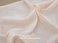 画像1: アンティーク  コットン製ファブリック ベビーピンク　150×110cm (1)