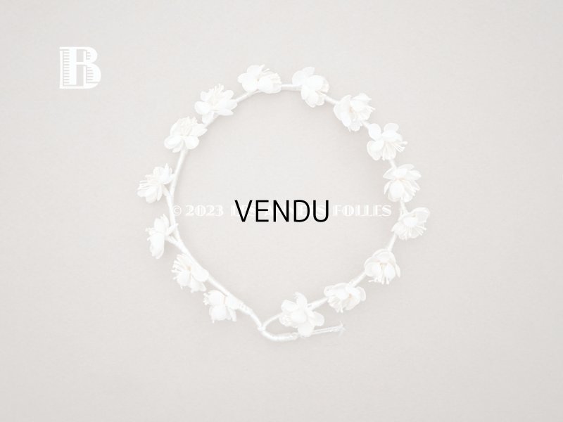 画像7: アンティーク ドール用 ティアラ 小さな花冠