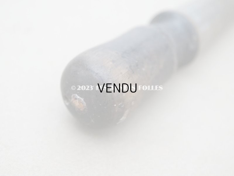 画像9: 19世紀末 アンティーク リングゲージ 木製のハンドル