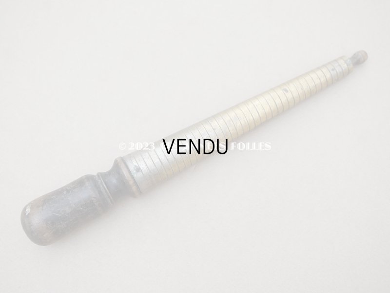 画像5: 19世紀末 アンティーク リングゲージ 木製のハンドル