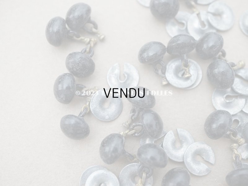 画像8: 19世紀末 アンティーク ブーツ用ボタンのセット