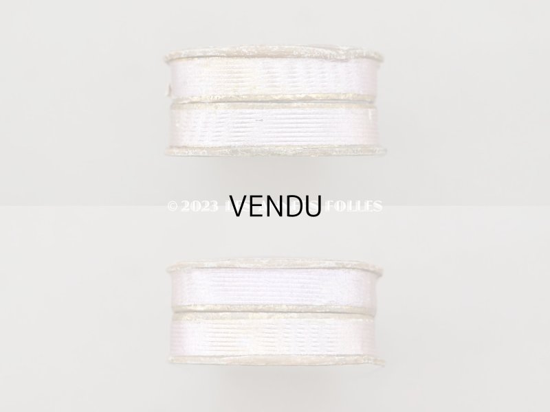 画像4: 1900年頃 アンティーク マーガレットのジュエリーボックス ライラック色