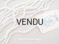 1910~1920年頃 アンティーク 極小　1.8×2mm　フェイクパール  スフレビーズ　 約1750ピース 吹きガラス製ビーズ