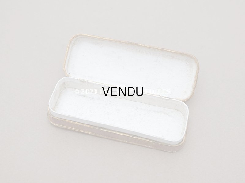 画像5: 1900年頃 アンティーク マーガレットのジュエリーボックス ライラック色