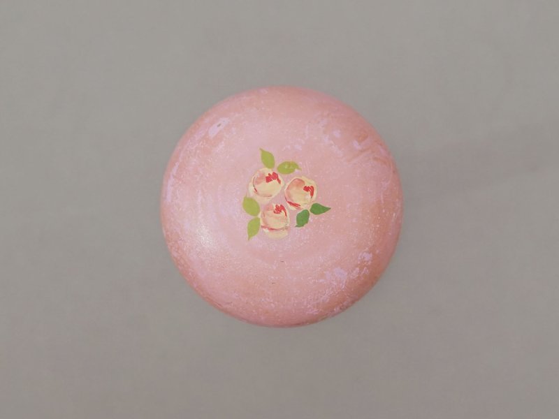 画像18: アンティーク ハットスタンド 薔薇のハンドペイント　ピンク