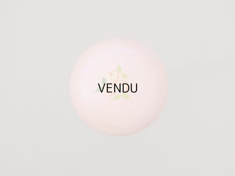 画像6: アンティーク ハットスタンド 薔薇のハンドペイント　ピンク