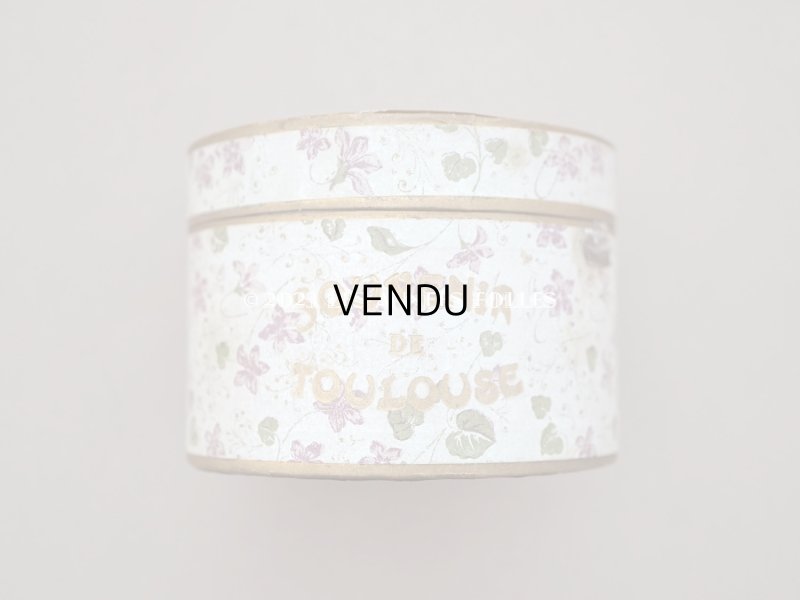 画像5: アンティーク 菫の砂糖菓子の紙箱 VIOLETTES DE TOULOUSE