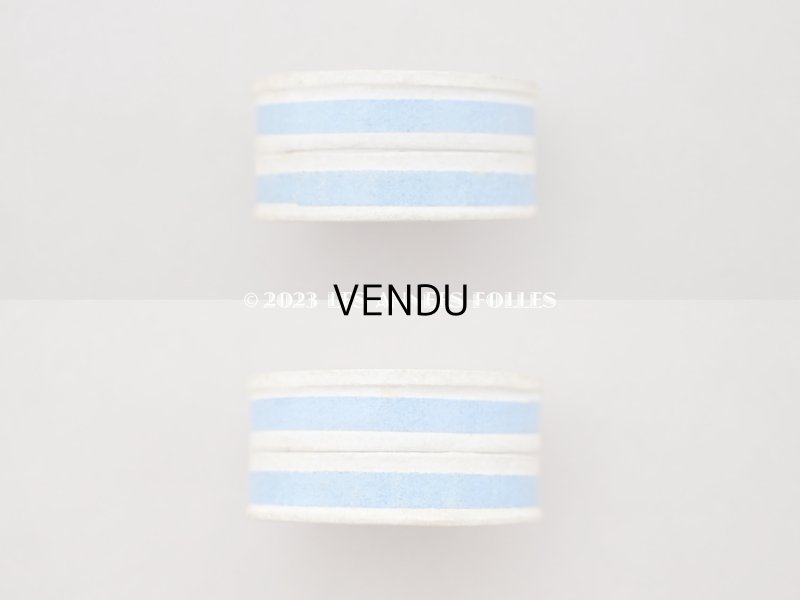 画像4: 1900年頃 アンティーク ガラスの蓋の小さな紙箱 極小2mm　メタル製スパンコール入り - AUX ECUSSONS -