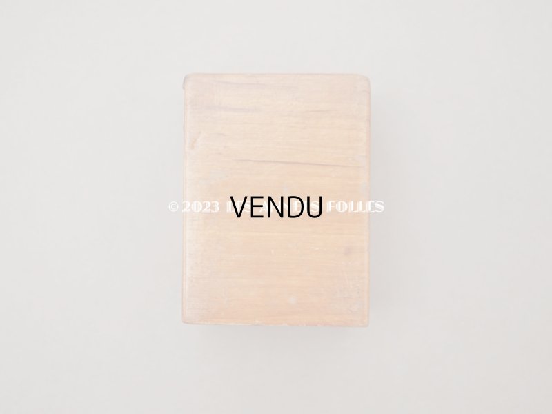 画像3: アンティーク ボンマルシェのエパングルケース 木箱 - AU BON MARCHE -