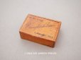画像1: アンティーク ボンマルシェの小さなエパングルケース 木箱 - AU BON MARCHE - (1)