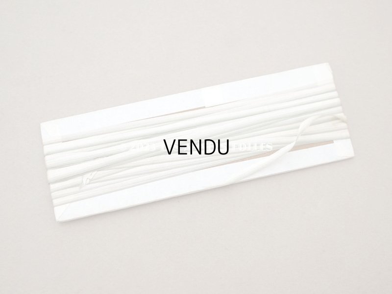 画像4: アンティーク  リボン刺繍 & ロココトリム用 シルク製 リボン 極細3mm幅 グリーン RUBANS TRIANON 