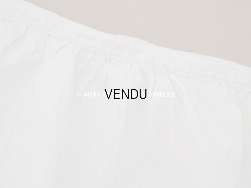 画像6: 1900年頃 アンティーク  ドレスの裾  4段のヴァランシエンヌレース 