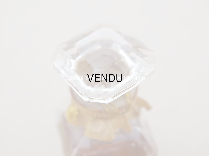 画像8: 未開封 アンティーク  鈴蘭&菫の小さなパフュームボトル クリスタル製 EXTRAIT CONCENTRE POUR LE MOUCHOIR  