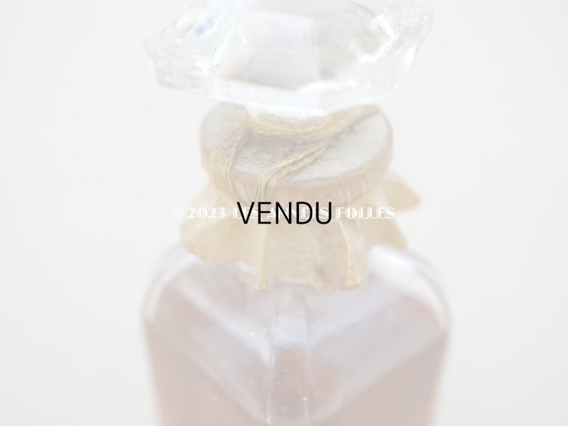 画像7: 未開封 アンティーク  鈴蘭&菫の小さなパフュームボトル クリスタル製 EXTRAIT CONCENTRE POUR LE MOUCHOIR  