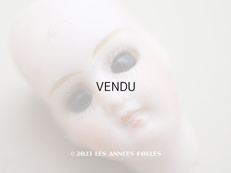 画像23: 未使用 アンティーク ミニョネットのヘッド ドールヘッド JV Jules Verlingue