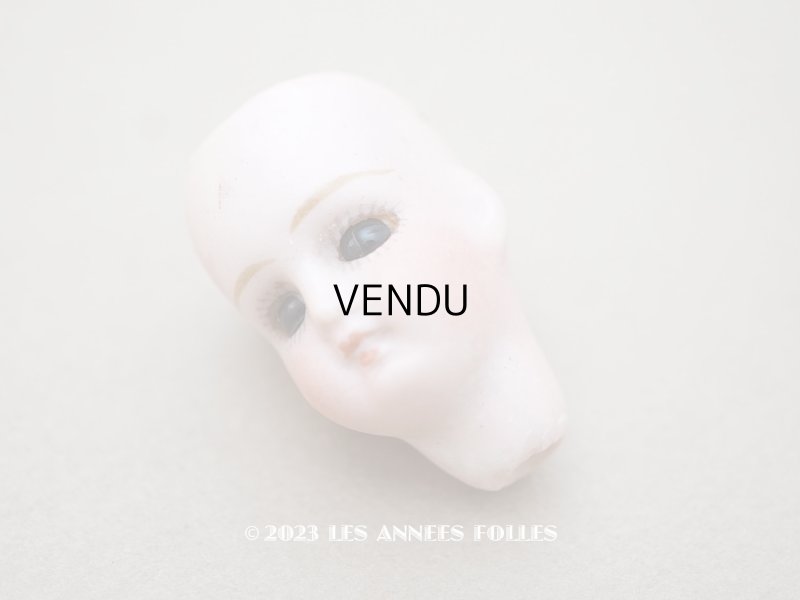 画像26: 未使用 アンティーク ミニョネットのヘッド ドールヘッド JV Jules Verlingue