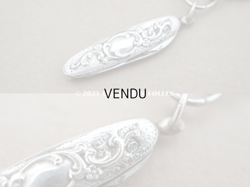 画像7: アンティーク ドール用 シルバー製 とても小さなシャトレーヌ