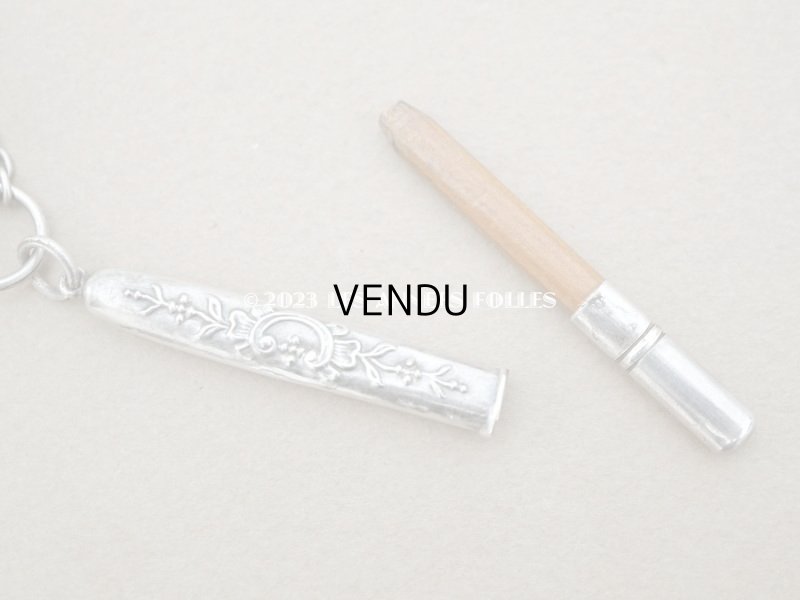 画像12: アンティーク ドール用 シルバー製 とても小さなシャトレーヌ