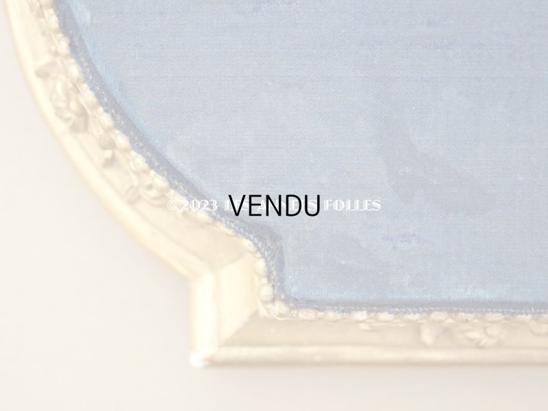 画像5: ＊蚤の市＊19世紀 アンティーク 薔薇模様 木製の台座 ゴールド 