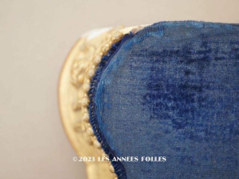 画像4: 19世紀 アンティーク 薔薇模様 木製の台座 ゴールド 