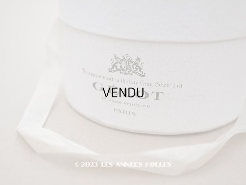 画像3: アンティーク ドール用 ハットボックス フェルトの帽子 - GELOT -