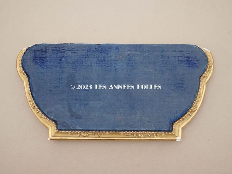 画像3: 19世紀 アンティーク 薔薇模様 木製の台座 ゴールド 