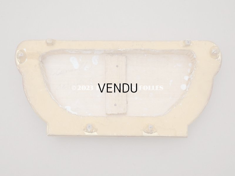 画像14: ＊蚤の市＊19世紀 アンティーク 薔薇模様 木製の台座 ゴールド 