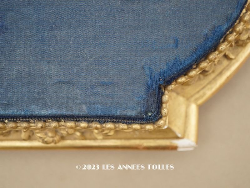 画像6: 19世紀 アンティーク 薔薇模様 木製の台座 ゴールド 