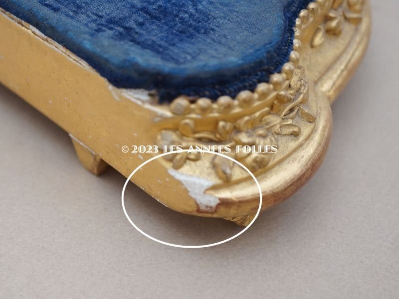 画像13: 19世紀 アンティーク 薔薇模様 木製の台座 ゴールド 