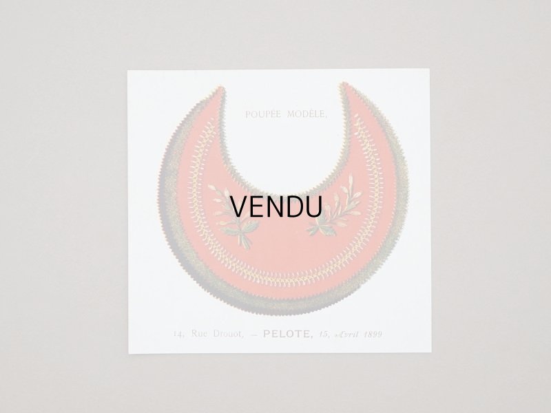 画像6: 1899年 アンティーク ドール新聞 型紙付き AVRIL 1899 - LA POUPEE MODELE -