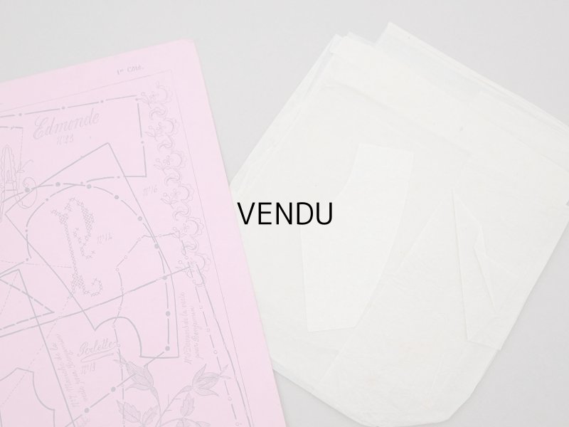 画像7: 1899年 アンティーク ドール新聞 型紙付き AVRIL 1899 - LA POUPEE MODELE -