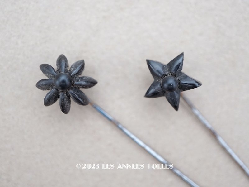 画像1: 19世紀末 アンティーク 花のエパングル 