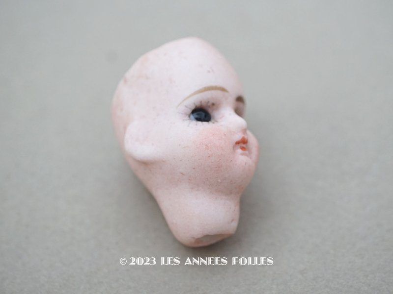 画像44: 未使用 アンティーク ミニョネットのヘッド ドールヘッド JV Jules Verlingue