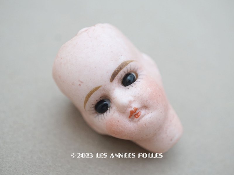 画像39: 未使用 アンティーク ミニョネットのヘッド ドールヘッド JV Jules Verlingue