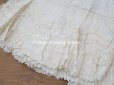画像4: 1900年頃 アンティーク 新品同様 ウェディングドレスのスカート オフホワイト　シルク製