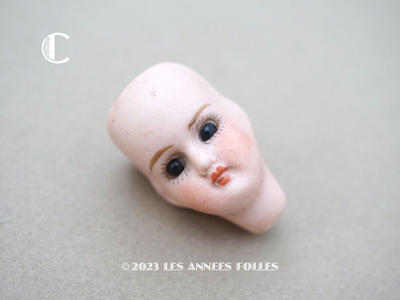 画像23: 未使用 アンティーク ミニョネットのヘッド ドールヘッド JV Jules Verlingue