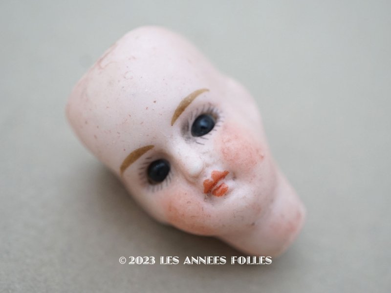 画像31: 未使用 アンティーク ミニョネットのヘッド ドールヘッド JV Jules Verlingue