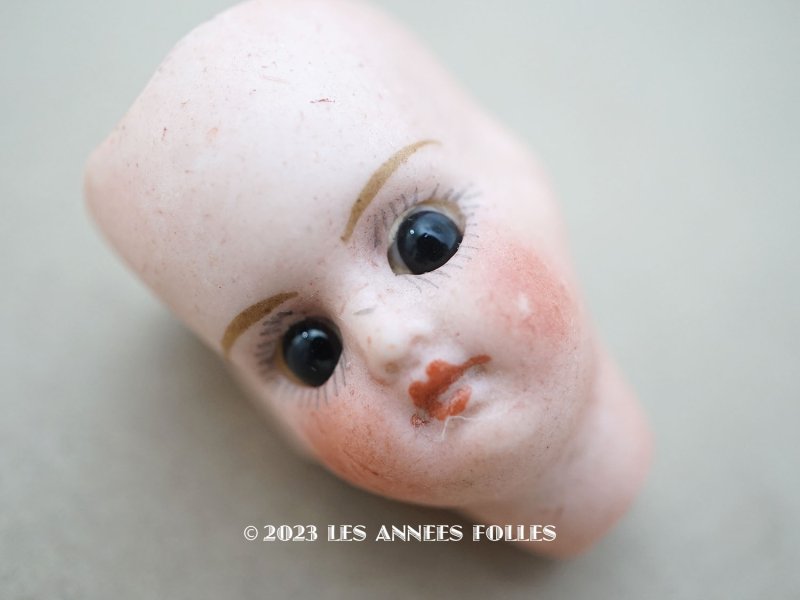 画像17: 未使用 アンティーク ミニョネットのヘッド ドールヘッド JV Jules Verlingue