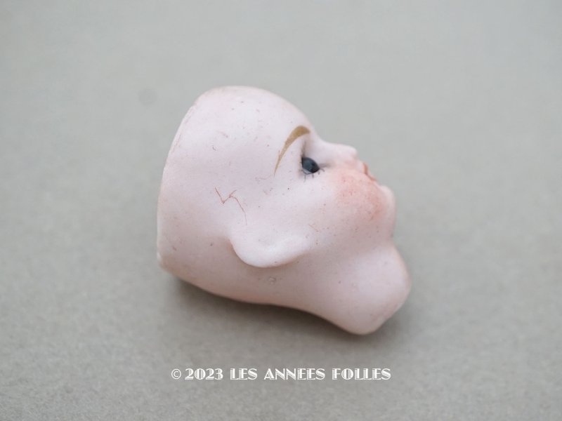 画像36: 未使用 アンティーク ミニョネットのヘッド ドールヘッド JV Jules Verlingue