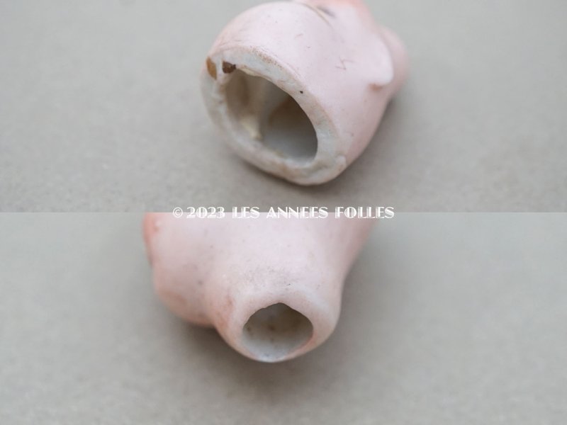 画像37: 未使用 アンティーク ミニョネットのヘッド ドールヘッド JV Jules Verlingue