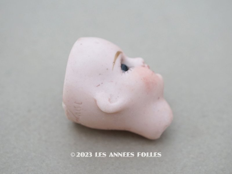 画像27: 未使用 アンティーク ミニョネットのヘッド ドールヘッド JV Jules Verlingue