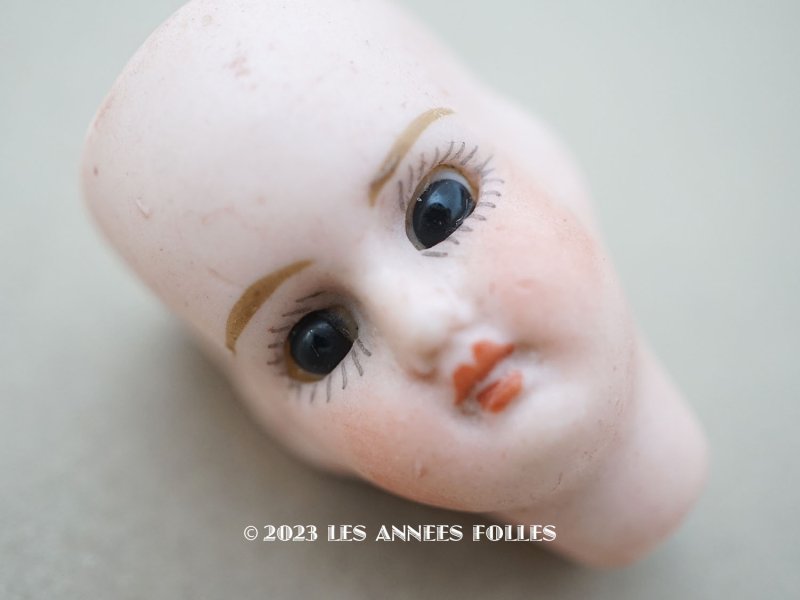 画像25: 未使用 アンティーク ミニョネットのヘッド ドールヘッド JV Jules Verlingue
