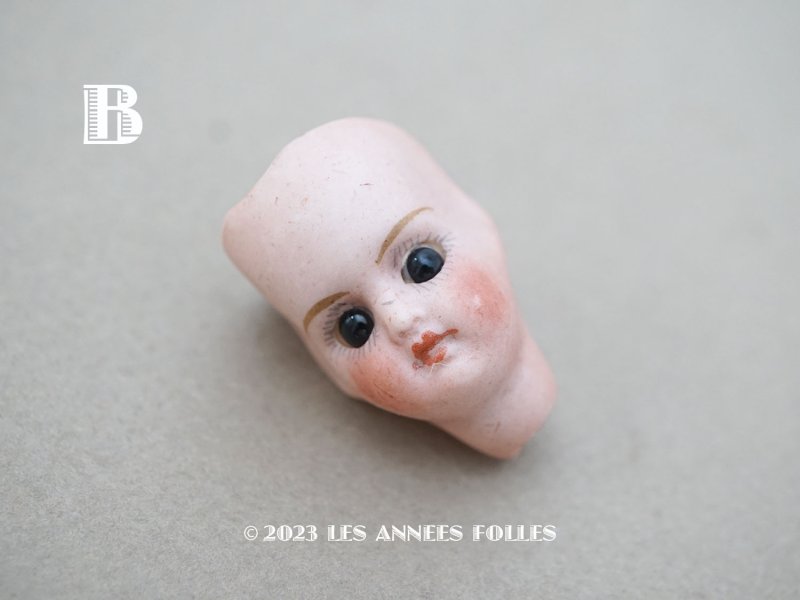 画像3: 未使用 アンティーク ミニョネットのヘッド ドールヘッド JV Jules Verlingue
