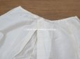 画像5: 1900年頃 アンティーク 新品同様 ウェディングドレスのスカート オフホワイト　シルク製