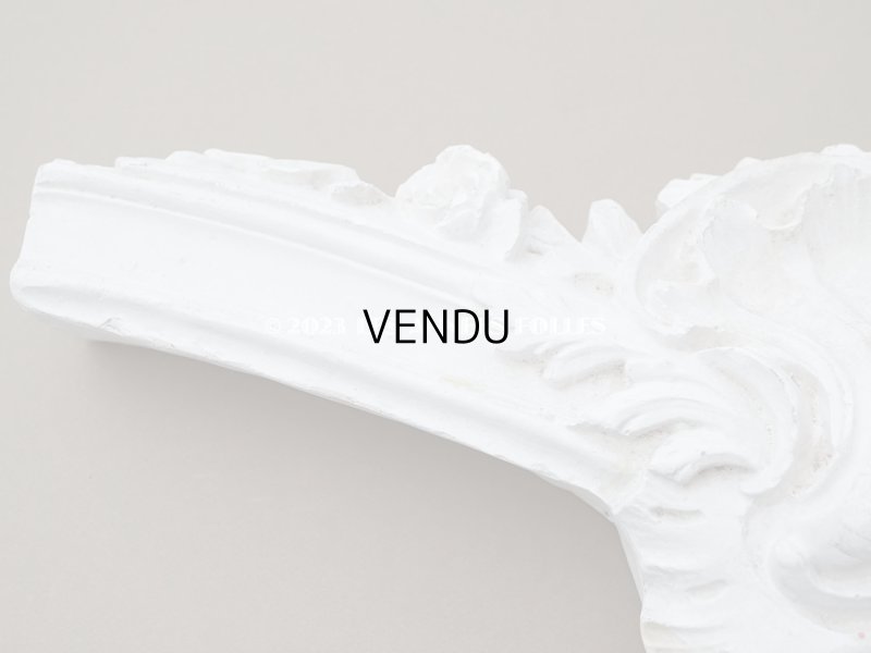 画像6: 1900年頃 アンティーク 大きな石膏のオーナメント ロカイユ装飾