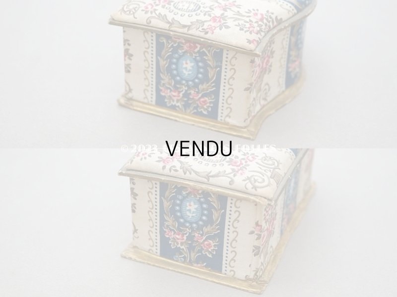 画像8: アンティーク 薔薇の花かご＆メダイヨン お菓子箱 カルトナージュ ボックス 