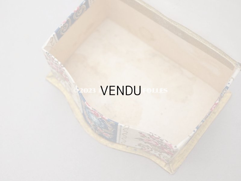 画像5: アンティーク 薔薇の花かご＆メダイヨン お菓子箱 カルトナージュ ボックス 